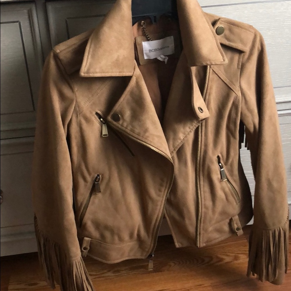 BCBG Fringe Jacket